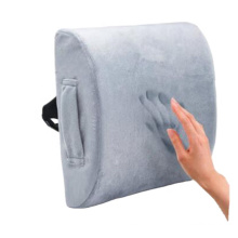 Memory foam back lumbar pillow back pain